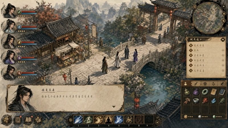 金庸群侠传5爱与死仙狐MOD六周年 玩法展示 演示图 5