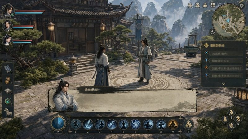 金庸群侠传5爱与死仙狐MOD六周年 探索场景 详情图 4